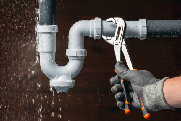 Professional Drain Cleaning technician working in Bynum, NC